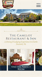 Mobile Screenshot of camelotrestaurantandinn.com